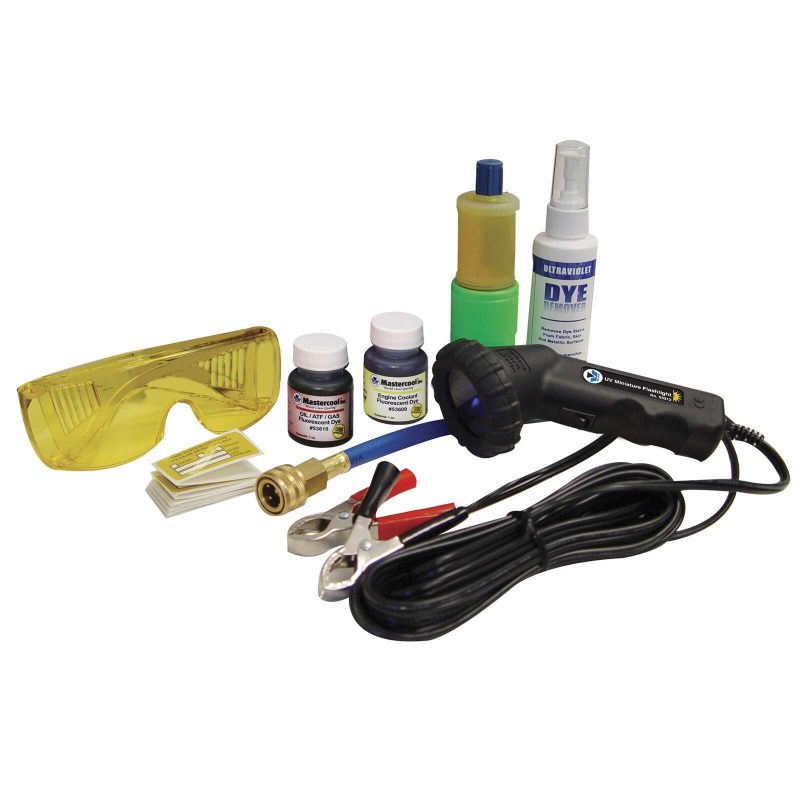 53351-B Professional UV Leak Detector Kit with 50W Mini Light, Black