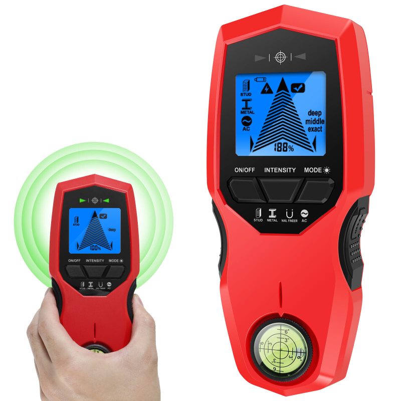 7in1 Stud Finder Wall Metal Detector Wall Sensor Scanner Wood AC Wire Pipe ❖