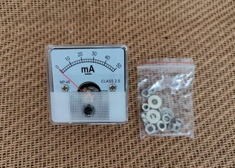 Analog TUBE AMPLIFIER Current Panel/PCB DC 50mA Meter