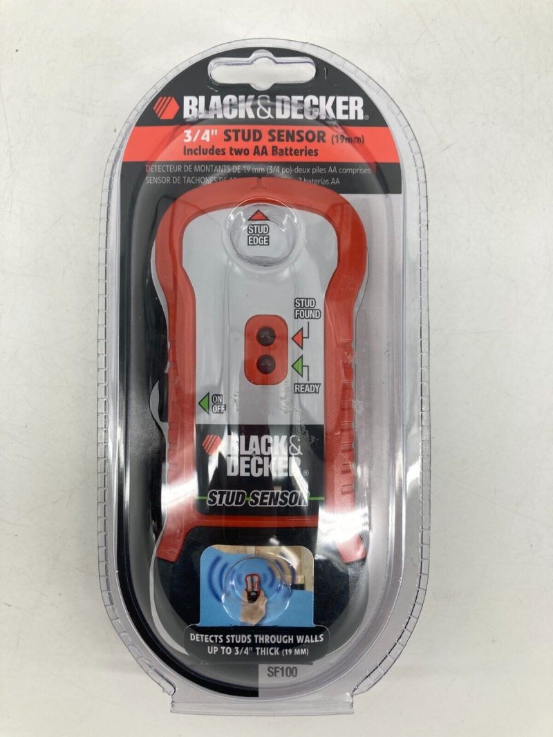 Black & Decker SF100 Stud & Metal Sensor LED Indicators