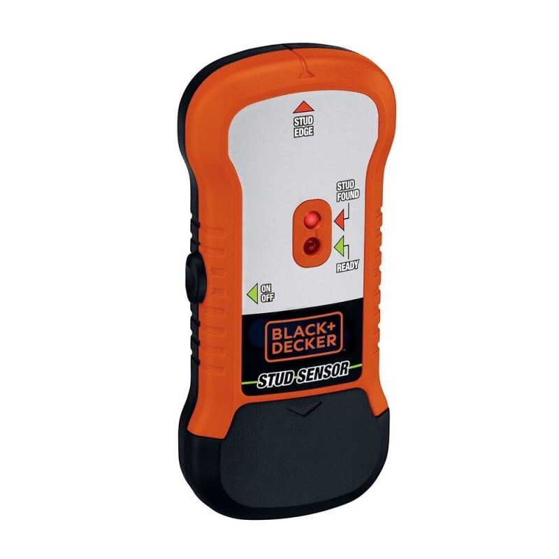 BLACK+DECKER SF100 WOOD STUD FINDER TOOL W/ SENSOR LIGHT AND SOUND