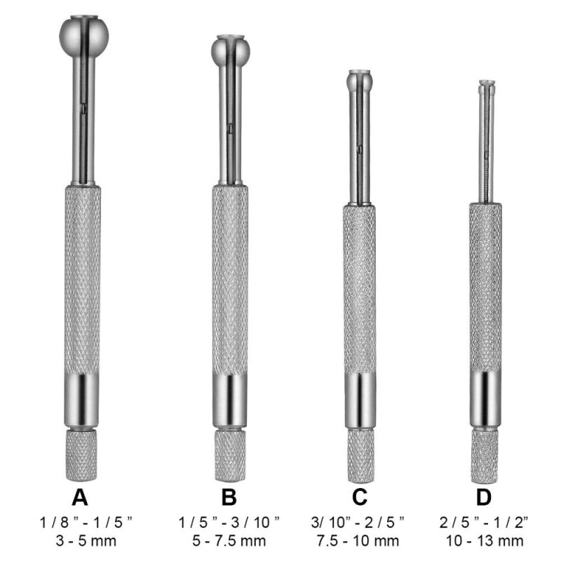 Bore Guide Small Hole Gage Set Cylinder Bore Gauge Telescoping Bore Gauge Set