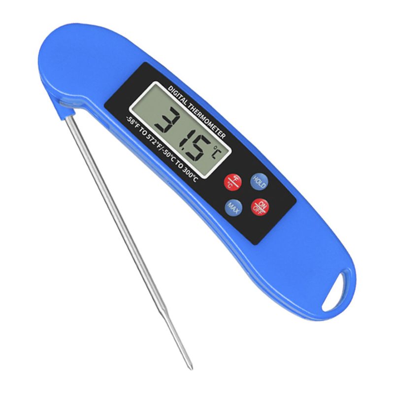 Foldable Thermometer High Precise Multipurpose Food Temperature Tester Meat