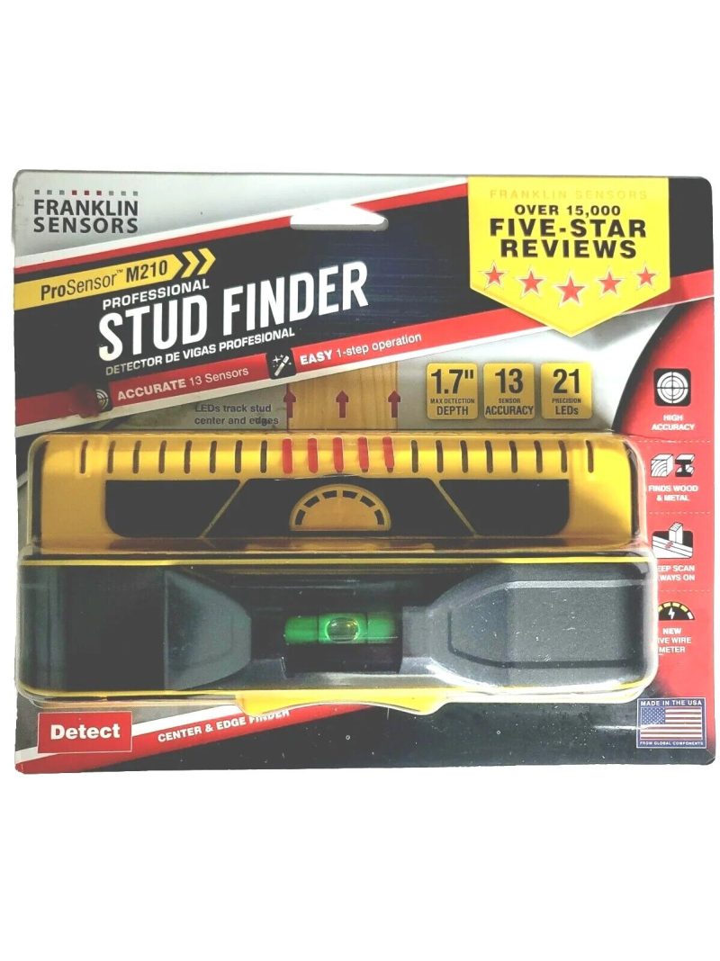 Franklin Sensors ProSensor M210 Professional Stud Finder w/ 13-Sensors & 21 LEDs