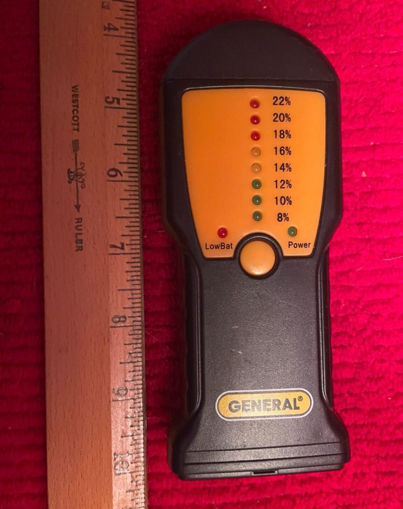 GENERAL BRAND MOISTURE METER MODEL MT 210