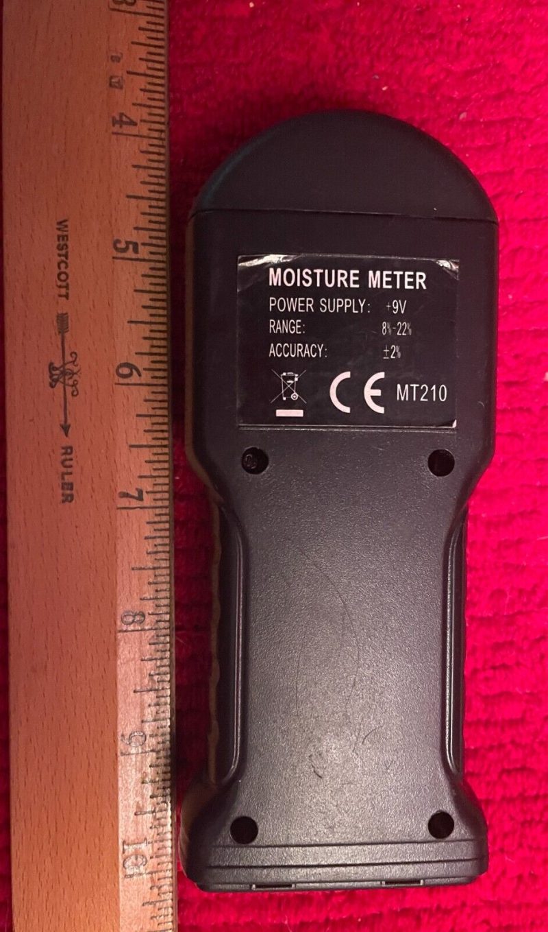 GENERAL BRAND MOISTURE METER MODEL MT 210