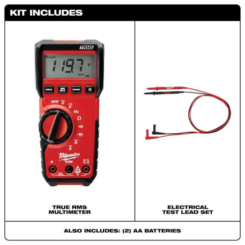 Milwaukee True-Rms Digital Multimeter