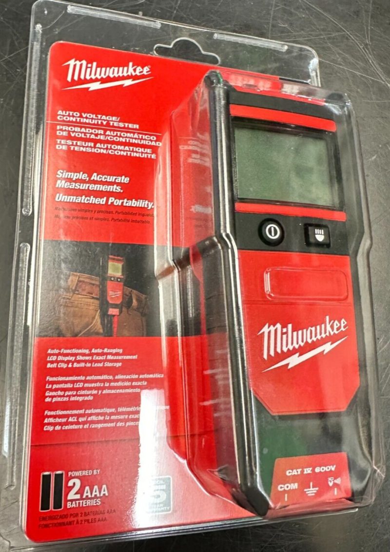 NEW Milwaukee 2212-20 Auto Voltage/Continuity Tester BRAND NEW