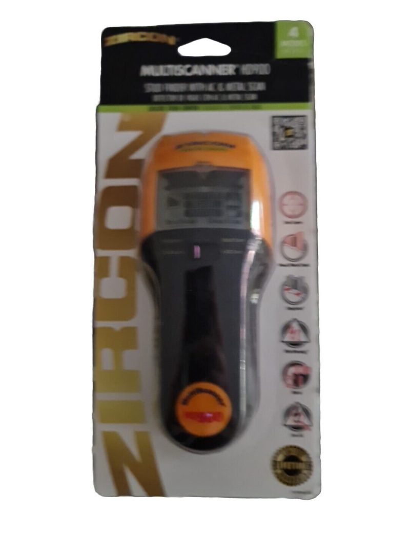 *NEW* - Zircon MultiScanner HD900 Stud Finder w/AC & Metal Scan (Locate Center)