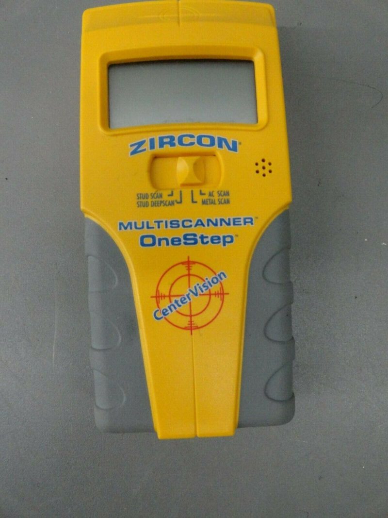 New Zircon OneStep 4-Function CenterVision Stud AC Metal Wall MultiScanner 61073