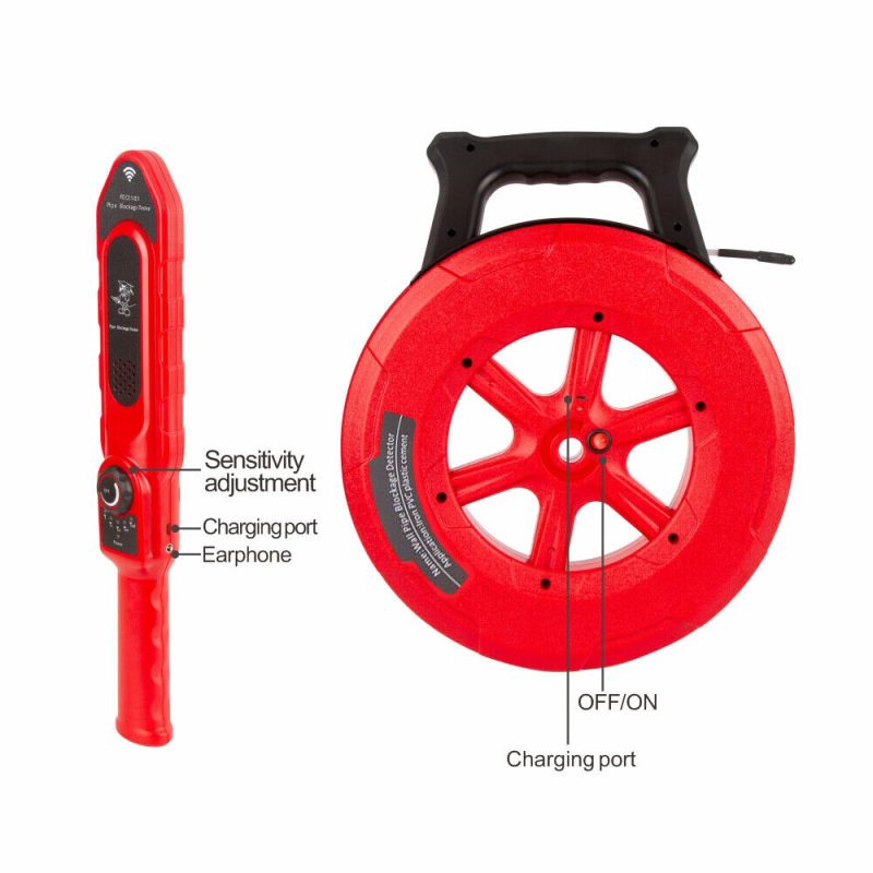 NF-5140 Pipes Blockage Diagnostic tool Scanner Plumber Blocking Locating T4B2