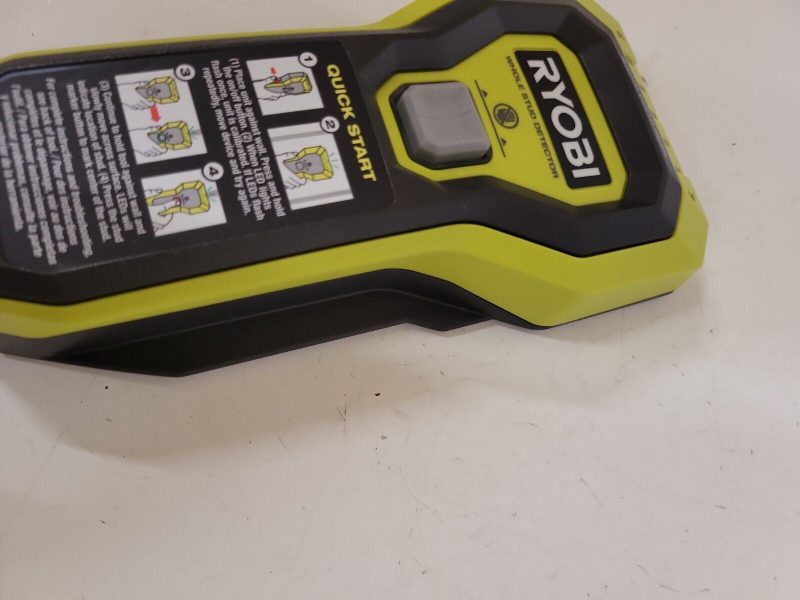 RYOBI ESF5002 Whole Stud Finder Auto Depth Scan Tech Hand-Held Multiple LED /05