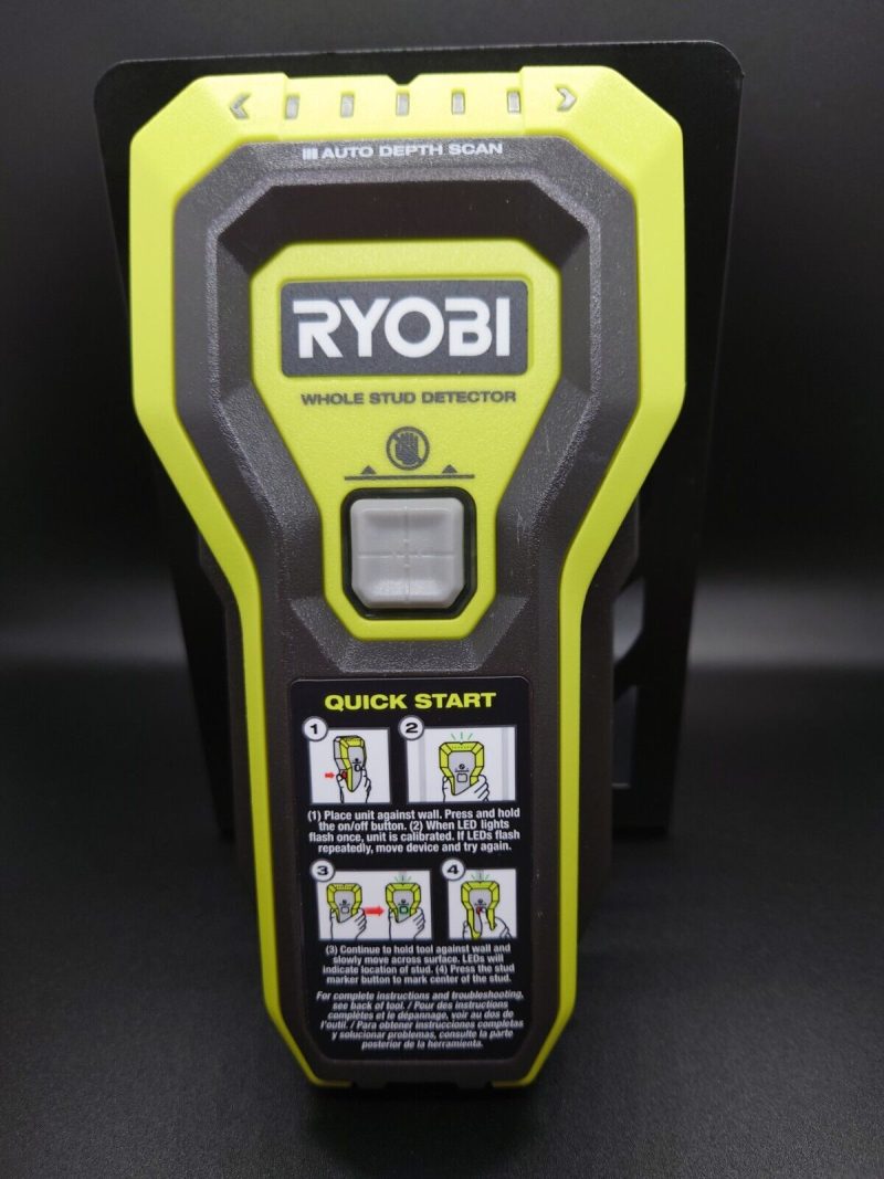 RYOBI ESF5002 Whole Stud Finder Auto Depth Scan Tech Hand-Held Multiple LED L016