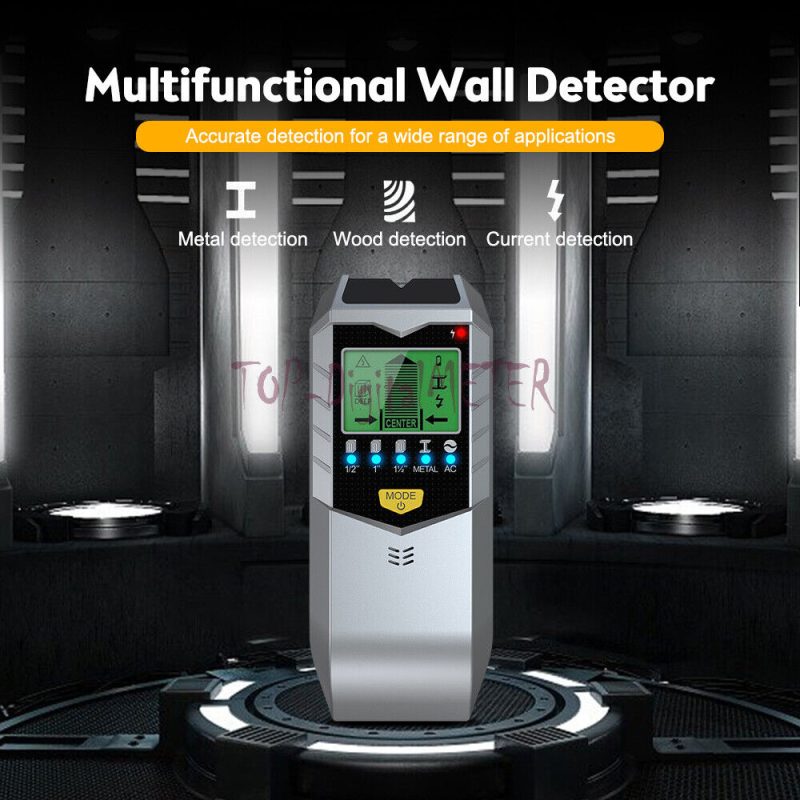 SH402 Stud Finder 5in1 Multi-Function Wall Stud Sensor Detector with LCD Display