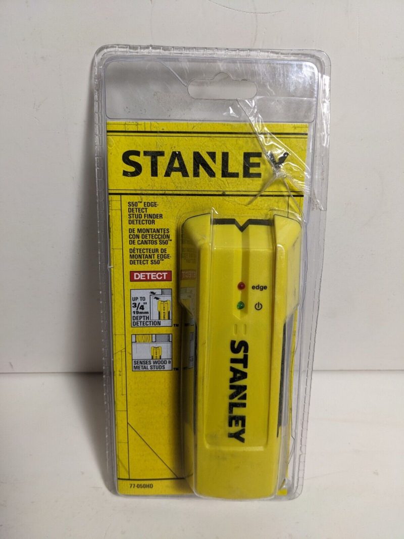 Stanley S50 3/4" Edge-detect Stud Finder Detector 77-050HD Open Box New