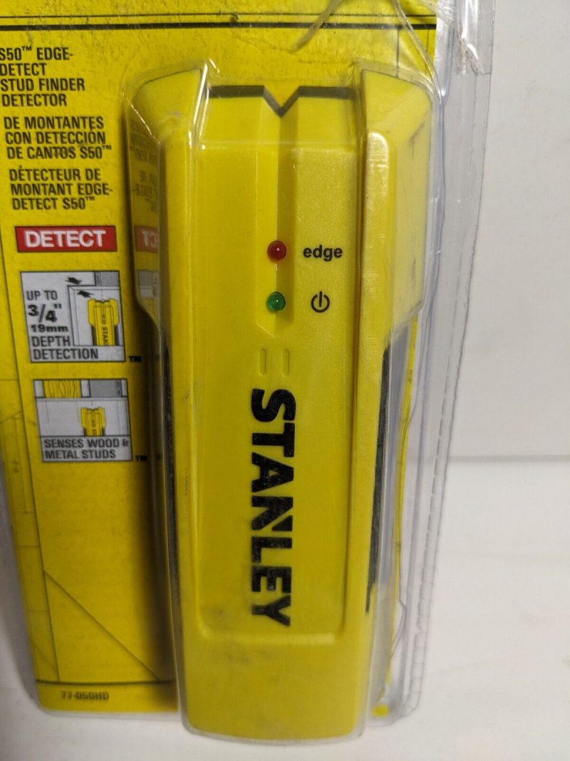 Stanley S50 3/4" Edge-detect Stud Finder Detector 77-050HD Open Box New