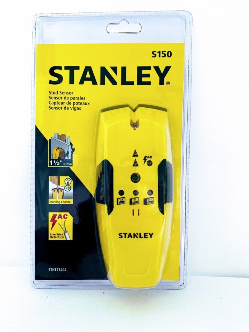 STANLEY STUD SENSOR S150 STHT77404 NEW SEALED HAS LIVE WIRE DETECTION