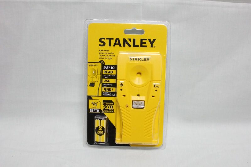 Stanley STHT77587 3/4” Depth Stud Sensor Yellow/Black  STHT77587 SEALED