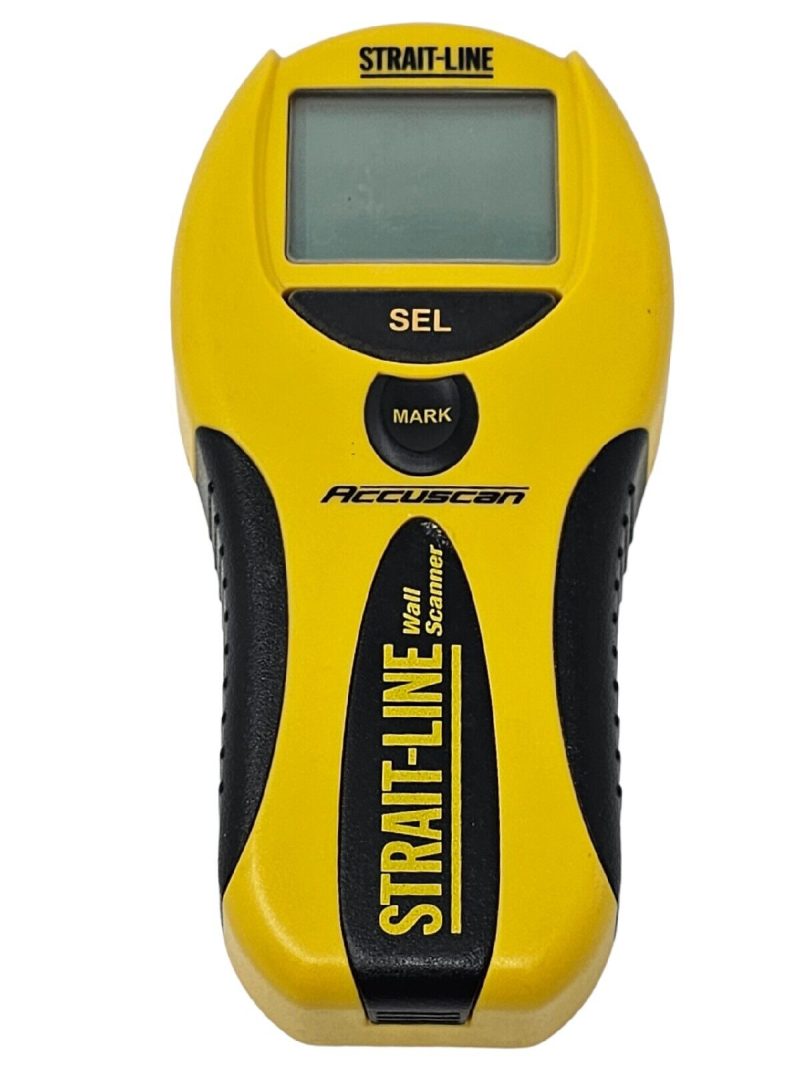 Strait-Line Accuscan 150 Wall Scanner Yellow & Black Main Unit Only Unboxed