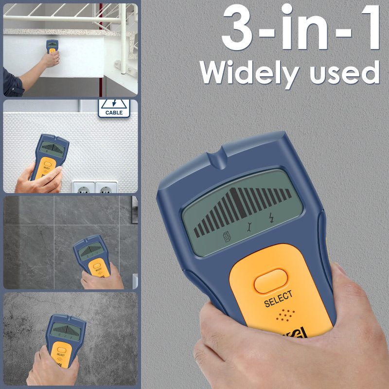 Stud Finder 3 in 1 Electronic Stud Sensor Beam Joist Finder Wall Detector Edge🌸