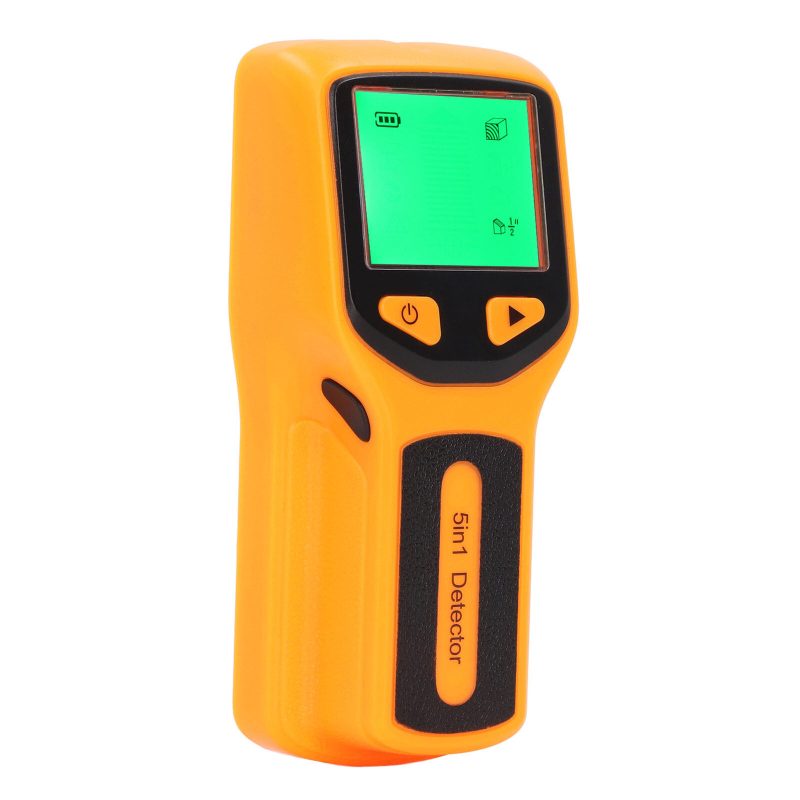 Stud Finder Wall Scanner Sensor 5 In 1 Detector LCD Display Audio Alarm AOE