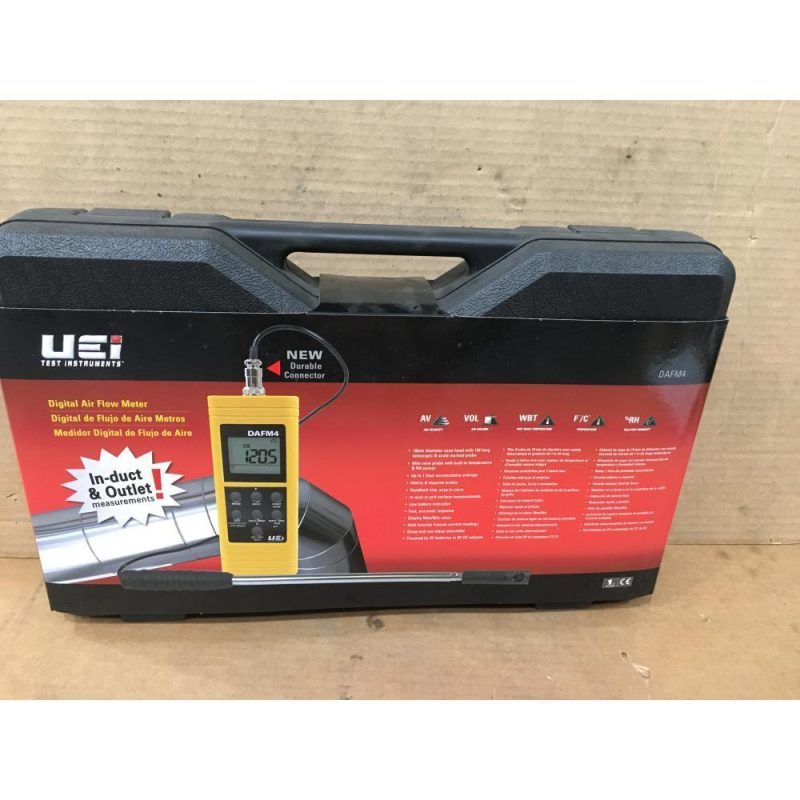 UEI DAFM4 DIGITAL AIR FLOW METER 212787