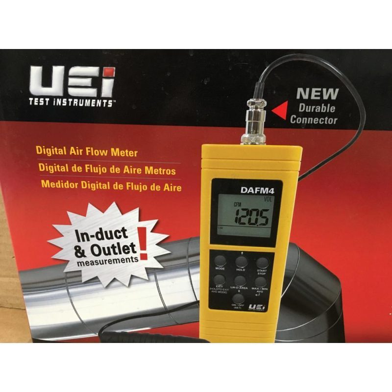 UEI DAFM4 DIGITAL AIR FLOW METER 212787