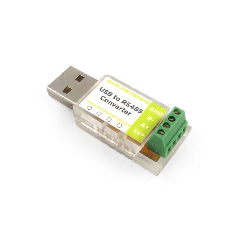 USB to RS-485 Converter Adapter RS485 Remote Computer Data Reading Energy #17