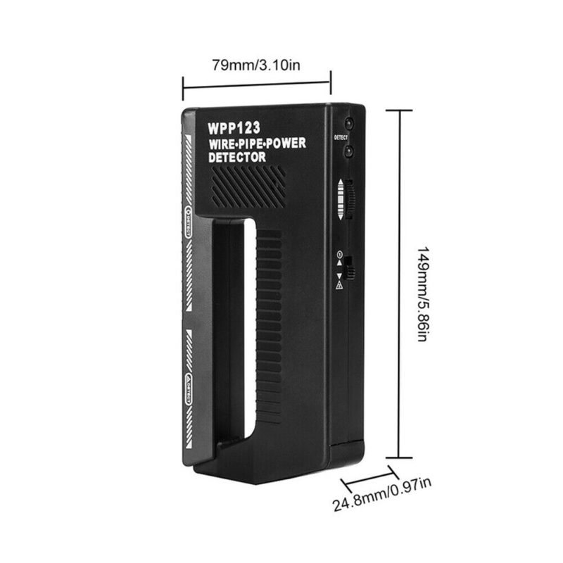 Wall Scanner Indoor Pipe Power Sound ABS High Sensitivity Metal Detector AC Wire