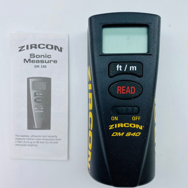 Zircon DM S40 Measures to 40-Feet (12 m ) Ultrasonic Measure