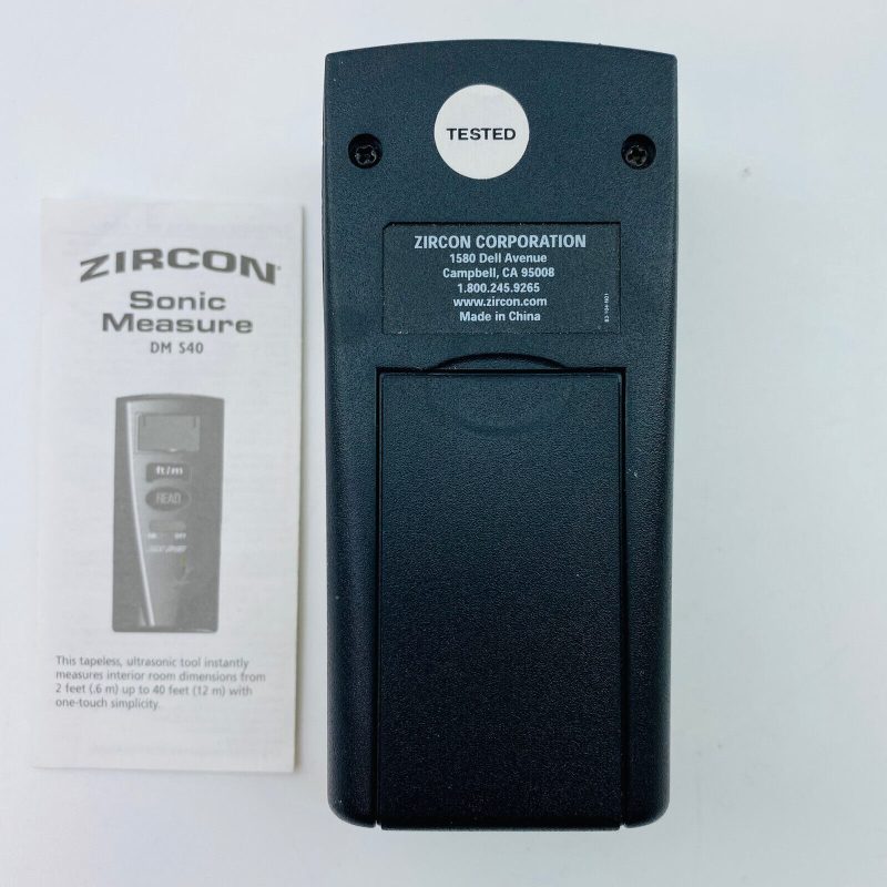 Zircon DM S40 Measures to 40-Feet (12 m ) Ultrasonic Measure