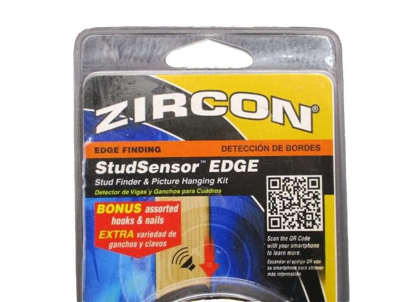 Zircon Edge Finding Stud Sensor Edge: Stud Finder & Picture Hanging Kit!