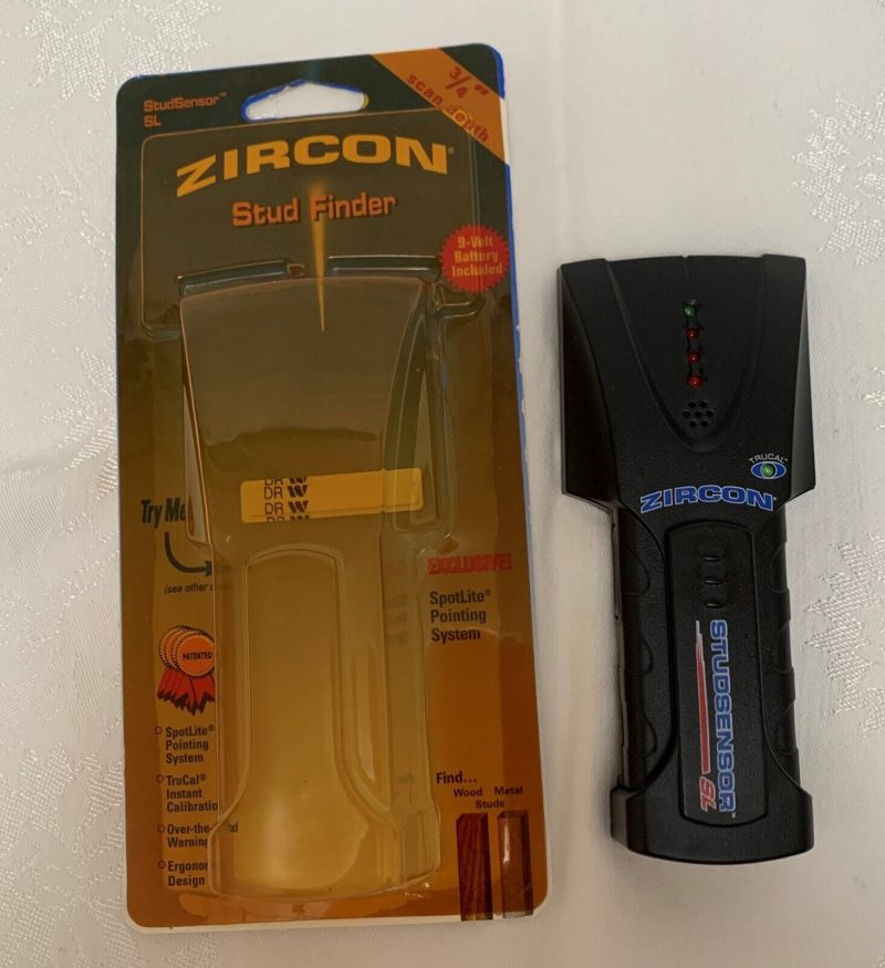 Zircon Stud Finder SL With Box Battery Included