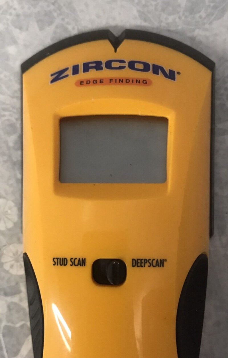 Zircon StudSensor e50 Stud AC Metal Wall Edge Finding Deep MultiScanner USED